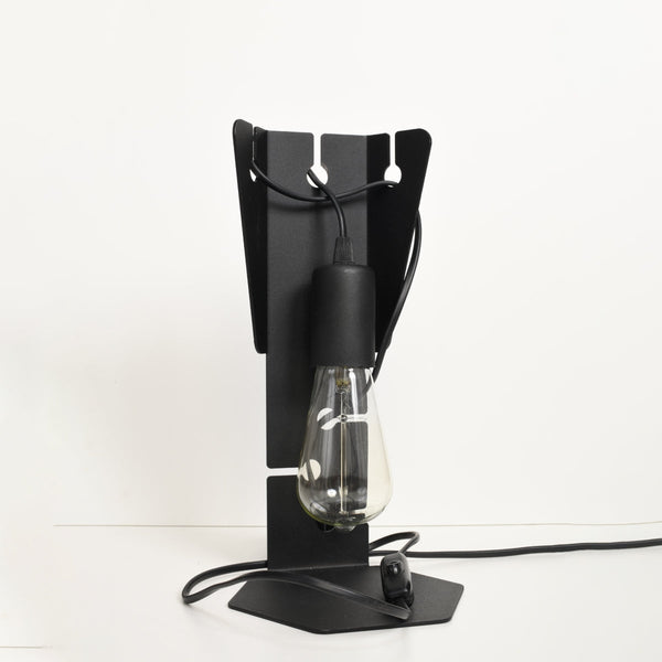 Lampe de table Arby en Acier noir