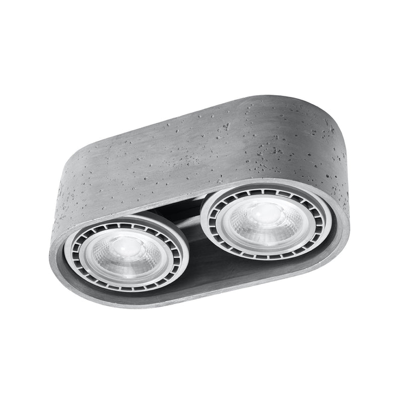 [EXP] Plafonnier Moderne Basic 2 béton