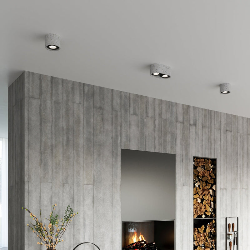 [EXP] Plafonnier Moderne Basic 2 béton