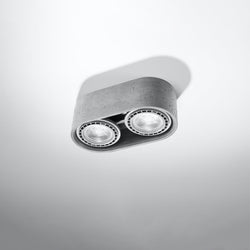 [EXP] Plafonnier Moderne Basic 2 béton