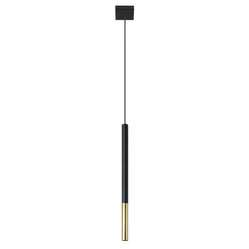 Suspension Moderne Mozaica 1 noir/doré