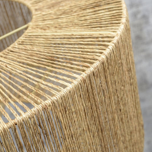 Lampadaire Iguazu Jute et Bambou Naturel 218 cm