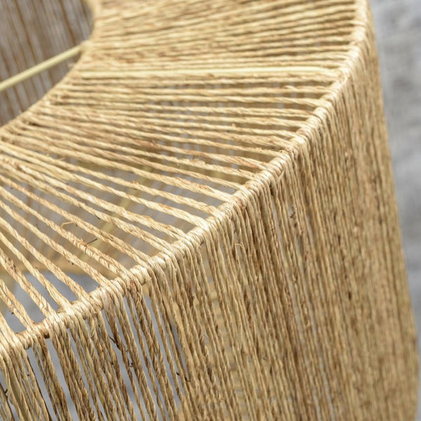 Plafonnier Iguazu Rond Jute Naturel 50 cm