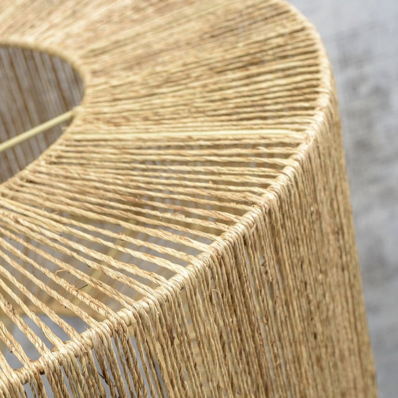 Lampadaire Iguazu Jute et Bambou Naturel 218 cm