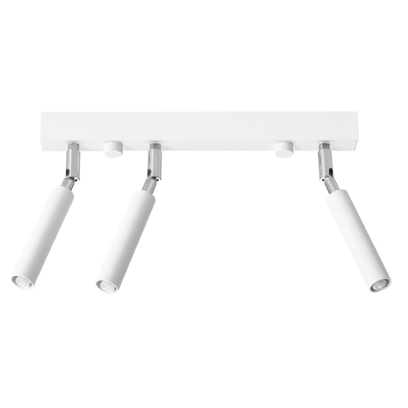 Plafonnier Acier Réglable Minimaliste 3 blanc