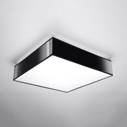 Plafonnier Plateforme Carré 55 noir