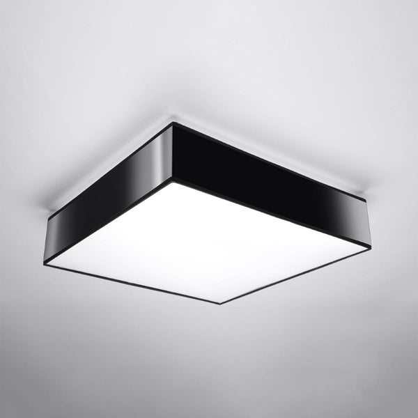 Plafonnier Plateforme Carré 55 noir