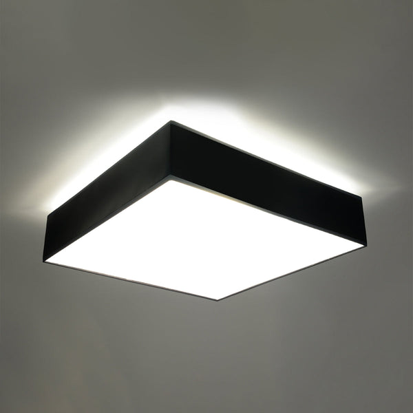Plafonnier Plateforme Carré 55 noir
