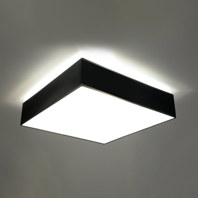 Plafonnier Plateforme Carré 55 noir
