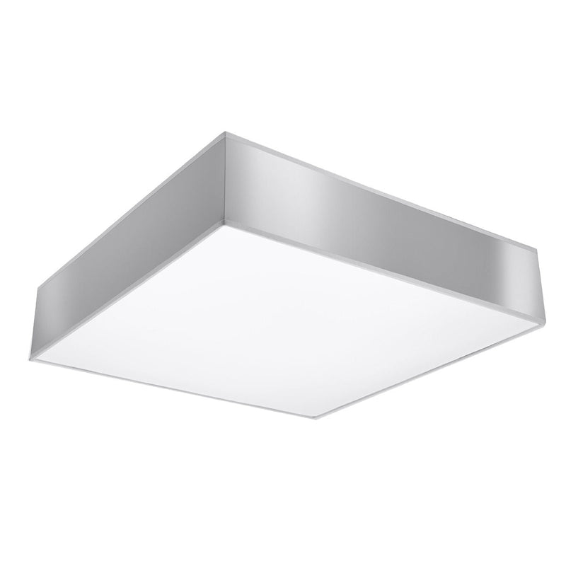 Plafonnier Plateforme Carré 55 gris