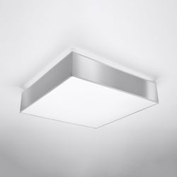 Plafonnier Plateforme Carré 55 gris