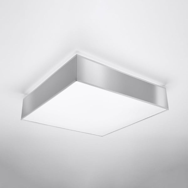 Plafonnier Plateforme Carré 55 gris