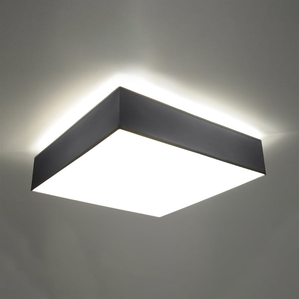 Plafonnier Plateforme Carré 55 gris
