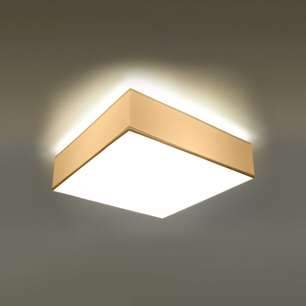 Plafonnier Plateforme Carré 45 blanc