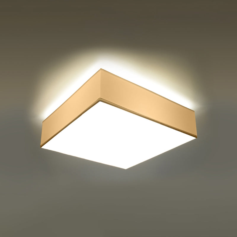 Plafonnier Plateforme Carré 45 blanc