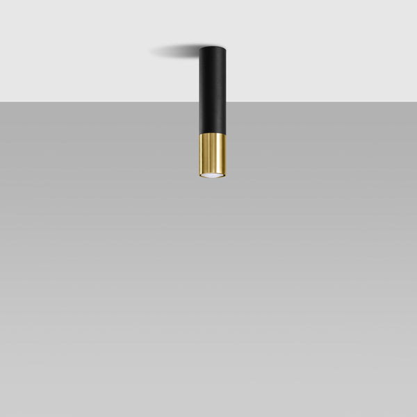 Plafonnier Duo Metallic noir/doré