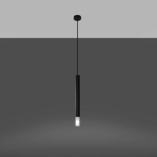 Suspension Ligne Claire 1 noir
