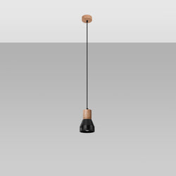 Suspension Fusion Naturelle noir