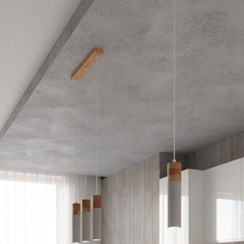 Suspension Fusion Minimaliste 1 gris
