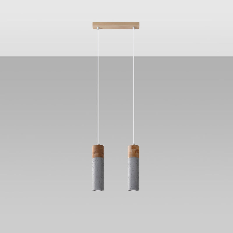 Suspension Fusion Minimaliste 2 gris