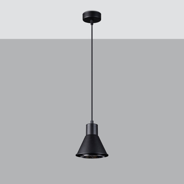 Lampe suspendue Conique 1 noir [ES111]