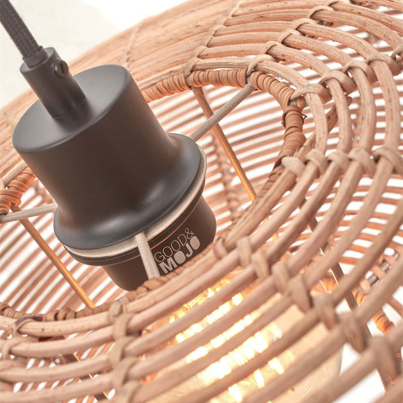 Lampadaire Tanami Rotin et Bambou Naturel