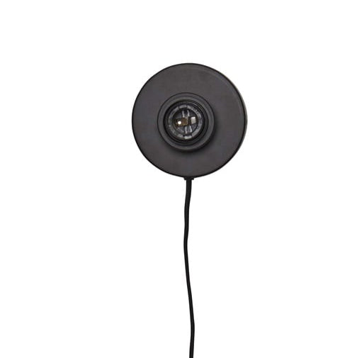 Applique Murale Pantanal Herbe de Mer Noir et Naturel 45 cm