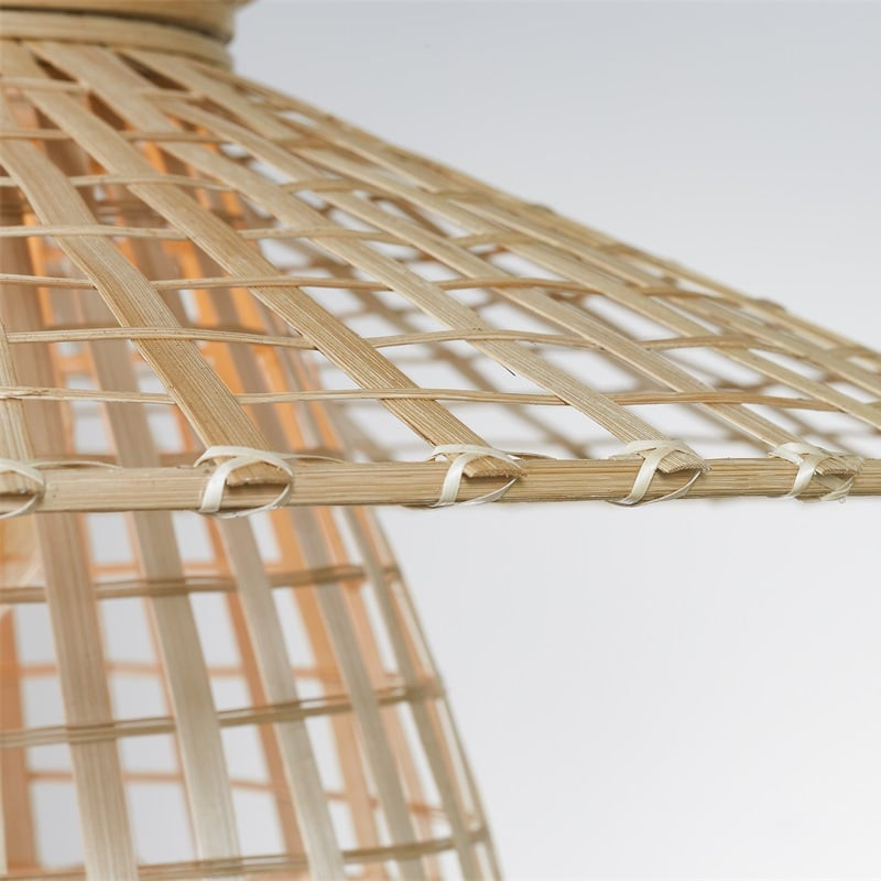 Suspension Machu Picchu Bambou Naturel 57 cm