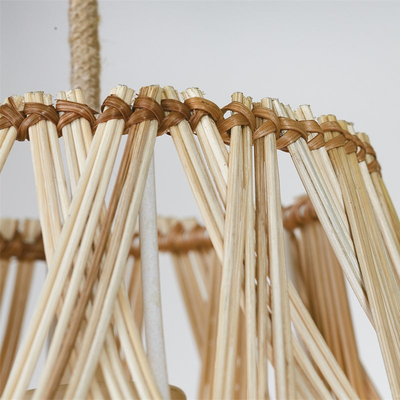Suspension Mendoza Bambou Naturel 35 cm