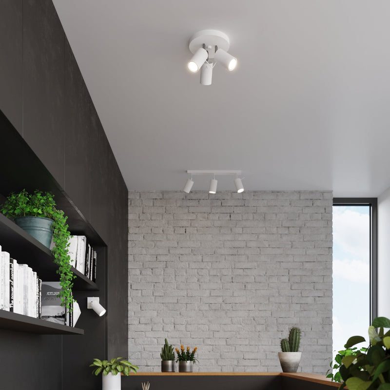 Plafonnier Directionnelle 3P LED blanc