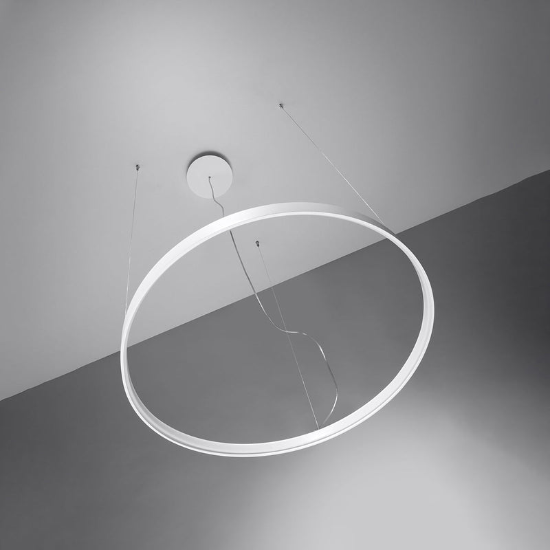 Lustre Anneau Solis 78 blanc 3000K