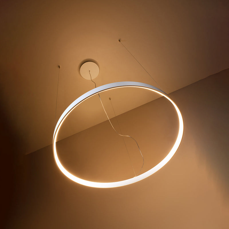 Lustre Anneau Solis 110 blanc 3000K