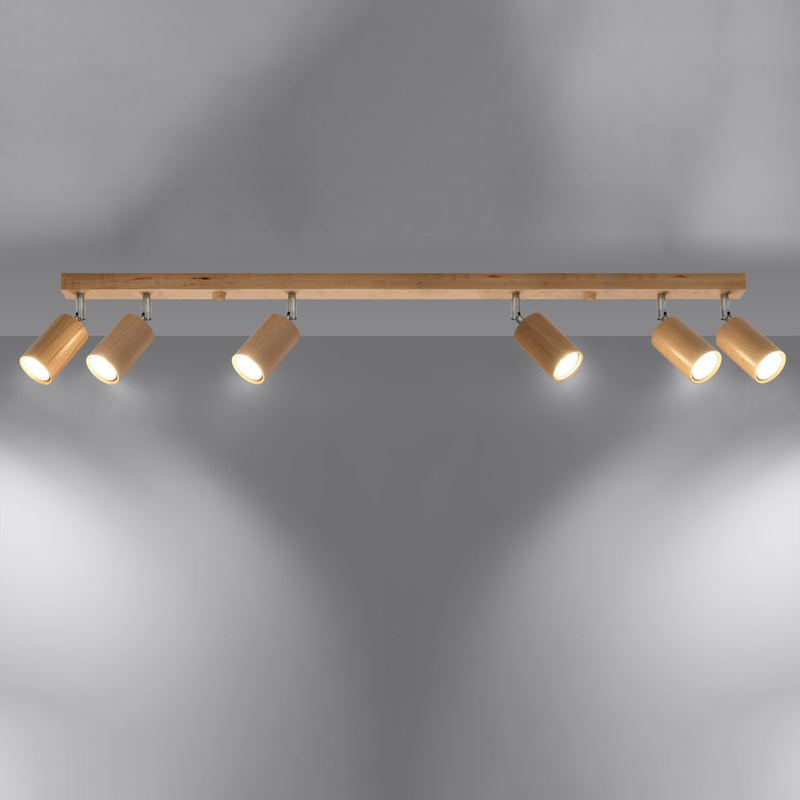 Plafonnier Bois Naturel Minimaliste 6