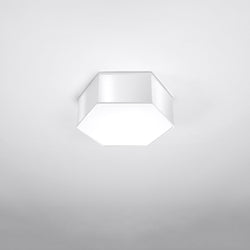 Plafonnier Hexagonal Pure 11 blanc