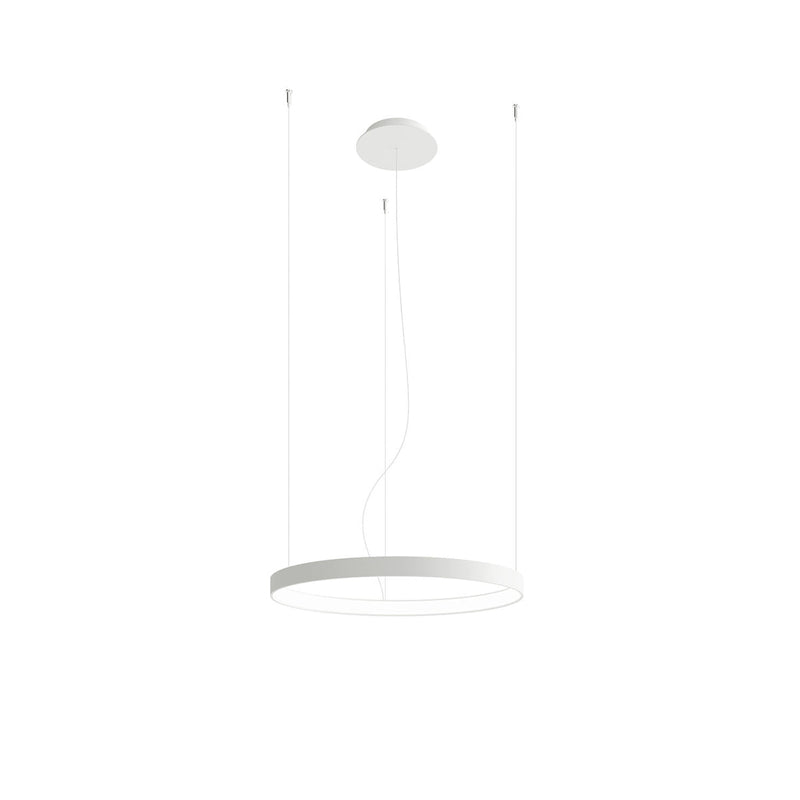 Lustre Anneau Solis 55 blanc 4000K