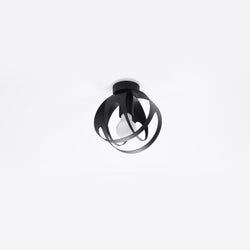 Plafonnier Lotus Moderne noir