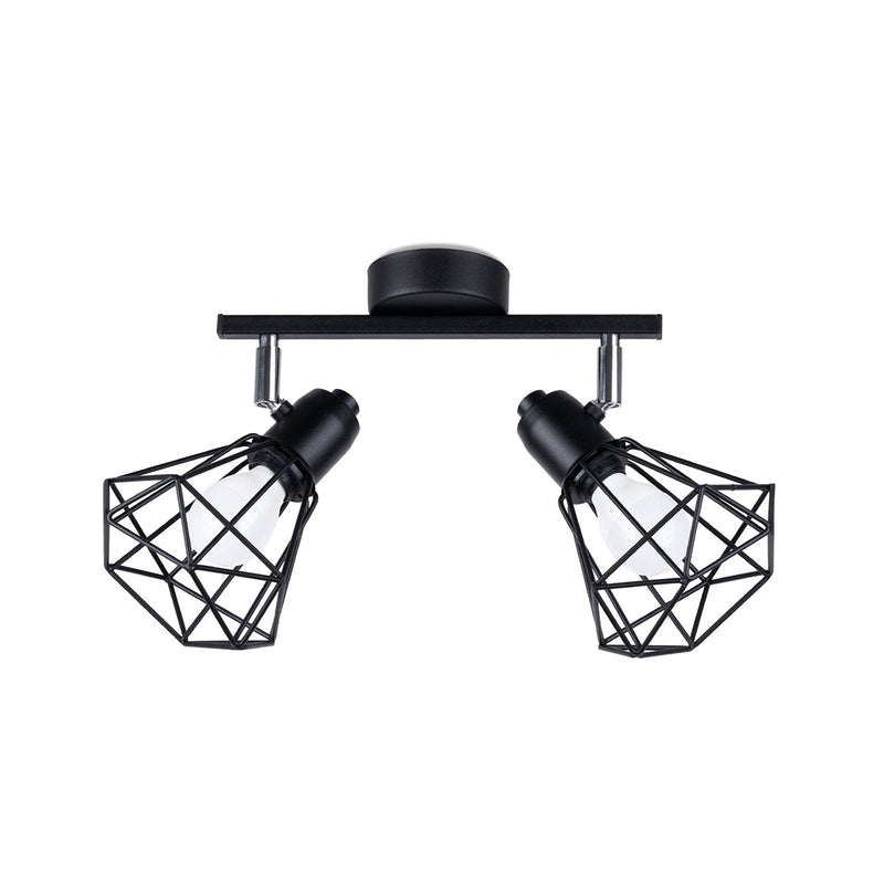 Plafonnier Ajustable LED 2 noir