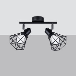 Plafonnier Ajustable LED 2 noir