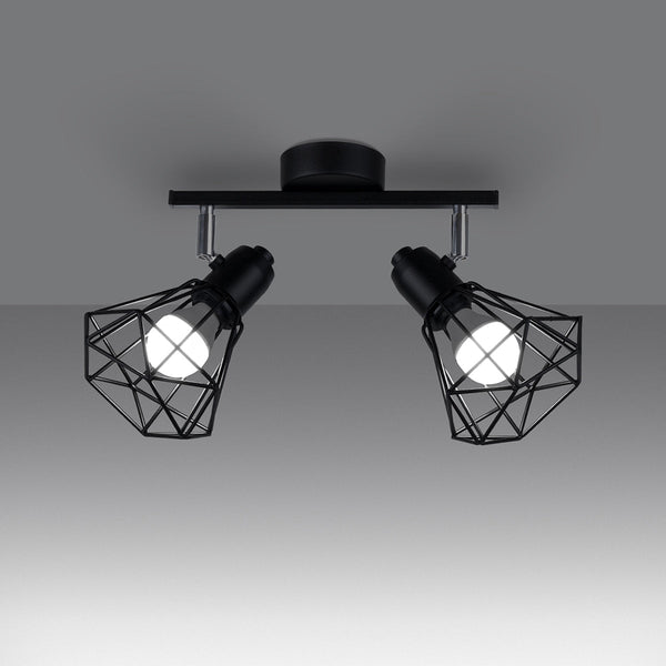 Plafonnier Ajustable LED 2 noir