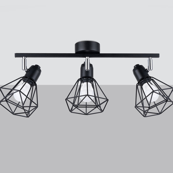 Plafonnier Ajustable LED 3 noir
