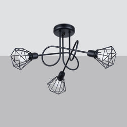 Lustre Ajustable LED 3S noir