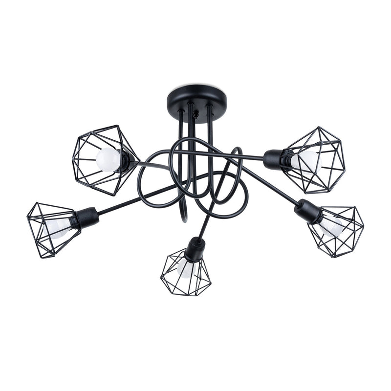 Lustre Ajustable LED 5S noir