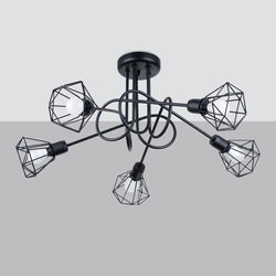 Lustre Ajustable LED 5S noir