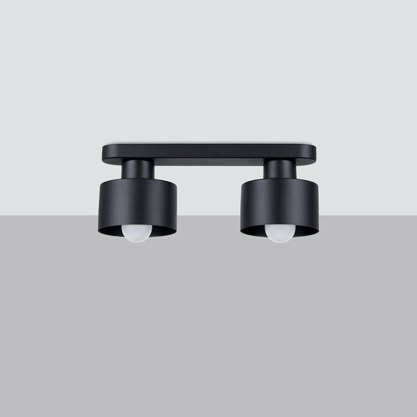 Plafonnier Cloche Design 2 noir