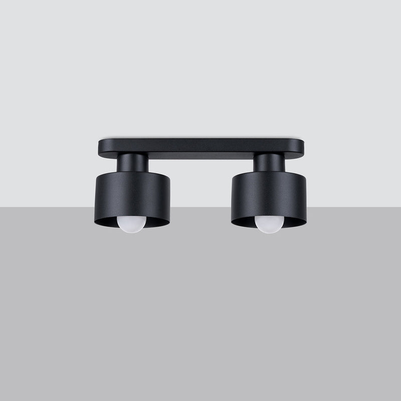 Plafonnier Cloche Design 2 noir