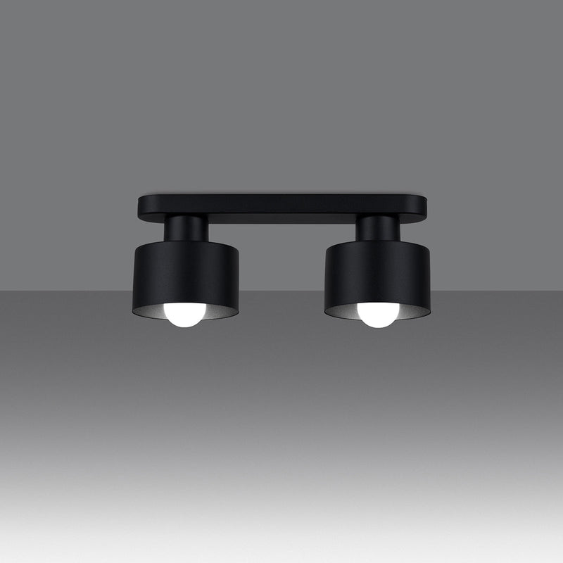 Plafonnier Cloche Design 2 noir