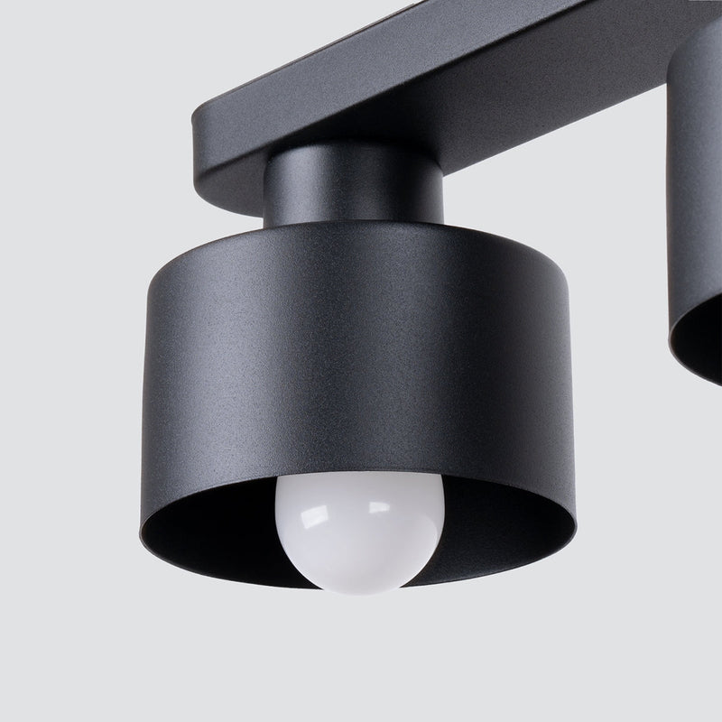 Plafonnier Cloche Design 2 noir