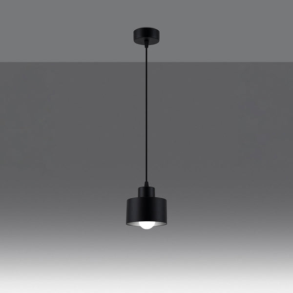 Lampe suspendue Cloche Design 1 noir