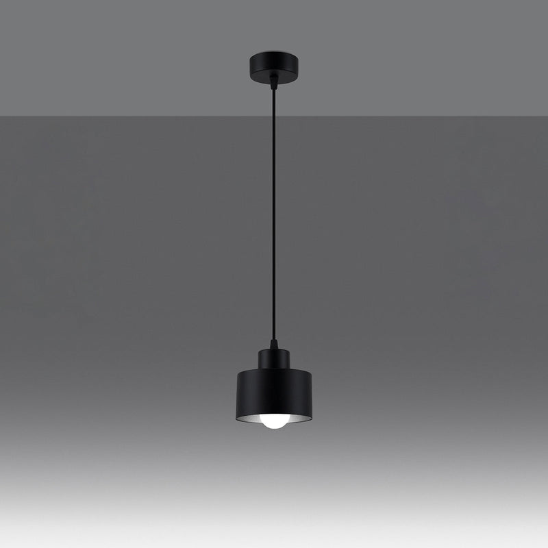 Lampe suspendue Cloche Design 1 noir