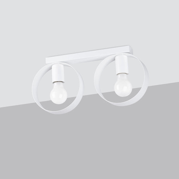 Plafonnier Cyclone 2 blanc